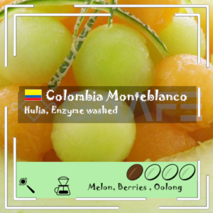 [New] Columbia - Monte Melon / Enzyme Washed / Light Medium Roast 200g